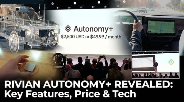 Rivian Autonomy+ Review: 5 Reasons This New Tech Could Impact Tesla Company Stock